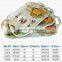 (W23.5XL33cm) Melamine Handle Tray
