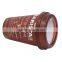 Wholesale Microwave SafeTakeaway Disposable Colorful Plastic Coffee Cup Warmer , Double Wall Cup with Lid