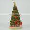 Best selling Christmas items mini resin Christmas tree ornament