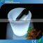 Custom led illuminated ice bucket with color changing GKP-017RT