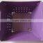 Plastic Folding vegetable Colander with handle