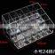 Lipstick storage box 24 grid plastic storage box for nail polish makeup cosmetic mascara