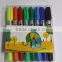 12 pcs silky Crayon, custom oil paint crayon