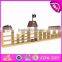 Customize kindergarten storage shelf wooden kids toy storage ideas W08C186-S