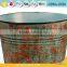 flower pot decoration metal home plant pots