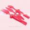 Hot selling 3 in 1 New style Reusable plastic cutlery set