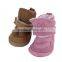2 Colors 2015 new fashion pet dog pet shoes snow boots child Teddy Cotton Fla small dog shoes Snow Boots