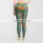 Wholesale Soft Stretched Dry Fit Sublimation Print Yoga Pants For Women