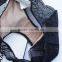 Cheap Free Sample Push Up Ladies Nylon Bra and Panties Set