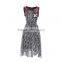 Maxnegio long dress chiffon new style irregular hem chiffon beach dress