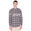 Wholesale European plaid flannel cheap casual stylish cotton check shirts for men