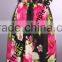 lady sexy printed Smoked tube top fashion dress bohemian dress for women