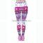 New Women Popular Irregular Stripe Casual Printing Leggings Pants