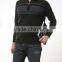 hot sale soft pullover with half zip knitted latest sweater design for man