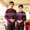 Custom factory wholesale international hotel lady uniforms ,nice design man catering uniforms in los angeles