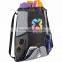 Corona Deluxe Drawstring Backpack - features open main compartment that includes shoulder straps which also cinch the bag shut