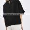 China wholesale assorted colors drawstring blank t shirts women plain t-shirts