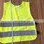 100%polyester pull-over reflective kid vest for outdoor activities