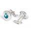 Fashion luxurious eourope crystal cufflinks diamond wedding cufflinks