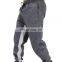Mens Graphite Grey Zipper Colour Block Fitness Wear