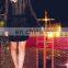 Women's Sexy Long Sleeve Mesh Luxury Fur Trim Party Dresses New Year's Eve Hot Dresses