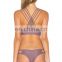 hot sale factory custom made nylon spandex sexy seamless reverisble brazilian bikini 2017
