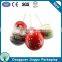 Vintage egg metal tin ornament box tin for Christmas gift, present
