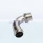 304 pipe joint press fit fittings male thread adapter DN15/20/25/32/40/50 elbow 90 degree stainless steel sanitary fittings