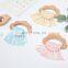Cloud Macrame Wood Teether Crochet Comforter Toy Teething Ring Toy