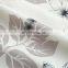 Manufacturer direct sale American rural style cotton and linen plant printed semi-shading bedroom living room blackout curtain