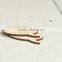Custom made unpainted natural wood oval speech bubble
