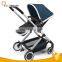 Suitable Easily compact system stroller babies with Eco-friendly material