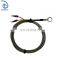 M6 round ring k type thermocouple with metal lead wire