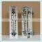 acrylic panel type stainless steel rotor cheap water flow meter