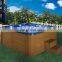 2020 new product Deluxe SG Control System USA imported Acrylic Shell Hot Tub Outdoor Swim SPA with Jacuzzier/ Party massage Bath