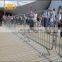Anti rust solid security crowd control barricade used concert crowd control barrier