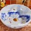 Jingdezhen Hand Painted Blue And White Porcelain Ceramic Wash Basin Bathroom Sink