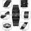 SKMEI 9263 Brand 3ATM Square Dial Men Luxury Wristwatches Stainless steel Business Quartz Watch