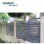 Factory Custom Laser Cut Outdoor Decorative Metal Fence Panels Powder Coated Aluminium Privacy Trellis Fencing Garden