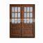 Sapele mahogany solid wood entrance doors , malaysia wood door