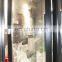 big picture latest design black profile double glazed mirror glass casement opening thermal break aluminum mosquito net windows