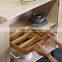 K&B kitchen cutlery drawer organizer tray knives and forks storage bamboo drawer tray