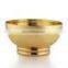 Gold Plated Round Bowl