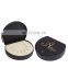 Customized empty cosmetic airless pump bottle product package round black gift box for face serum 15ml with luxury eva liner