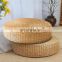 High Quality Water Hyacinth Ottoman Outdoor Cushion/ Hand Woven Round Water Hyacinth Chair Cushion For Living Room Vietnam