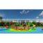 Kindergarten Mushroom theme Children Outdoor Plastic Slide Playground Equipment Kids Amusement Park Sets with Swing for sale