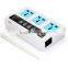 2200W Universal Smart Home Extension Socket Support ONE SIM Remote Controlled THREE GSM Power Sockets Simultaneously