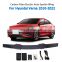 Cost-effective ABS Gloss Carbon Fiber Electric Remote Control Car Rear Wing Spoiler For Hyundai Verna 2010-2022