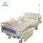 Cheap China Factory Adjustable Hospital 2 Cranks 2 Functional Clinic Medical Patient Hospital ICU Bed with Foam Mattress