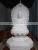 white jade marble Customized natural stone marble head sculpture temple decoration buddha figure statue